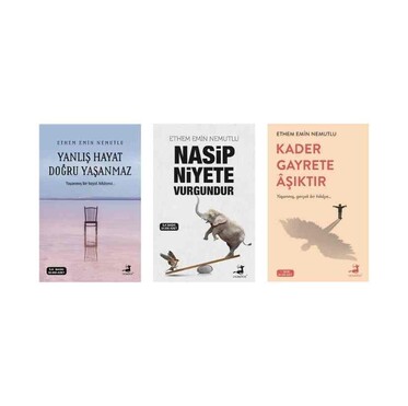 Ethem Emin Nemutlu Seti - 3 Kitap